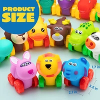 Small Cars, Soft Rubber Car Set Toy, Baby Mini Vehicles, Bath Toy Car for Boys and Girls,Summer Beach and Pool Activity Gift, Party Favors for Kids, Easter Basket Stuffers box of 24 pcs 