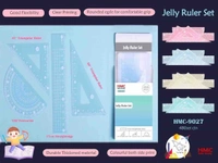 Jelly ruler set Color random only