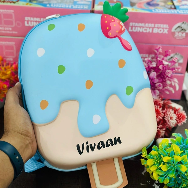 Hardcase 3d bag in icecream shape