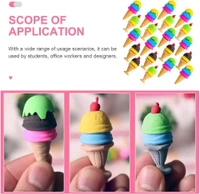 New mini icecream erasers Box of 48 pcs