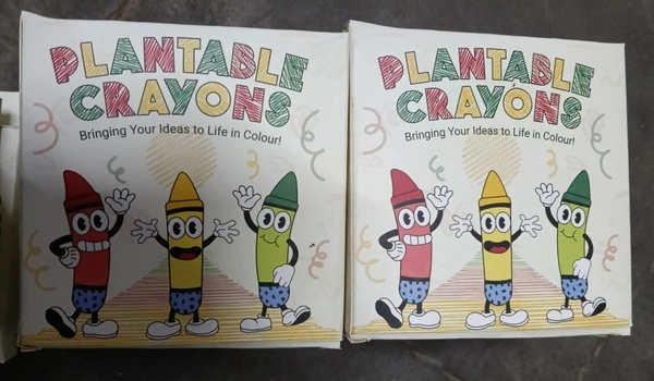 Plantable crayons cum activity kit
