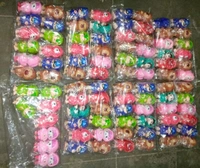 New face changing keychain set of 12 pcs