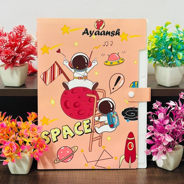 Space n unicorn piano folder Color random only