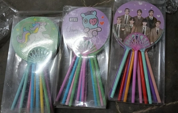 Fan pens many mix character packs of 12