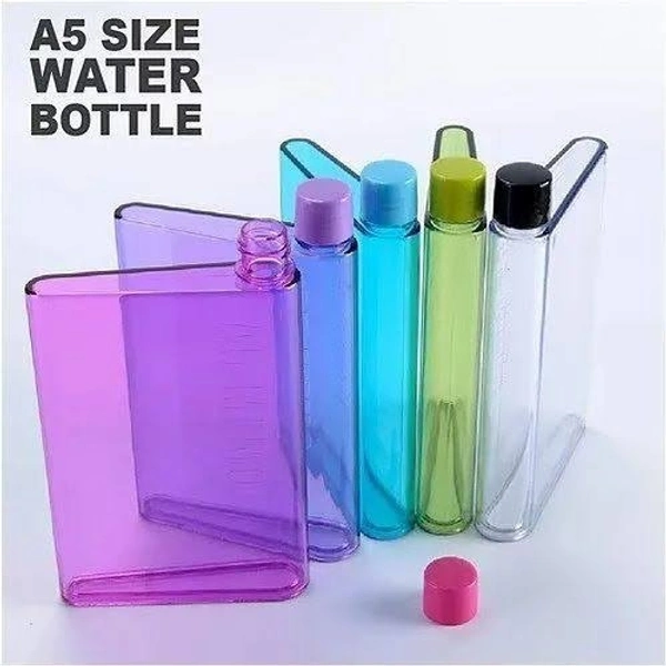 New A5 size notebook water bottles  Plastic material