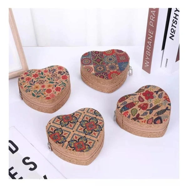Heart shaped jewelry box
