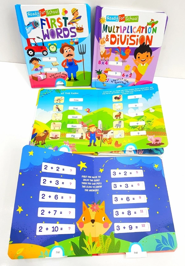 Division multiplication    Pull down book Only division n multiplication available