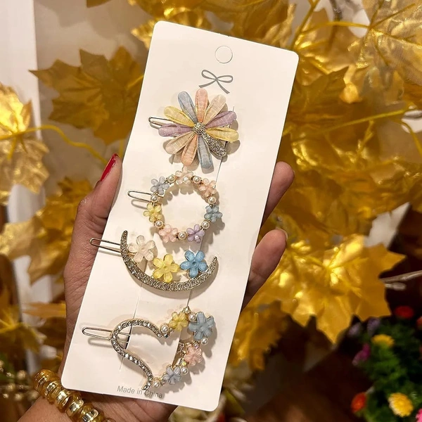 Korean hair clip card back in stock