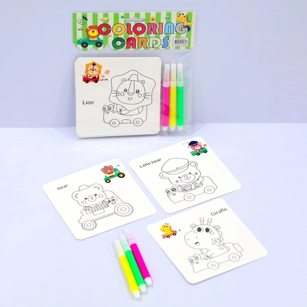  diy coloring cards  