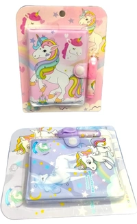 Mini Diary with Pen Dino, peppa pig, unicorn, frozen available