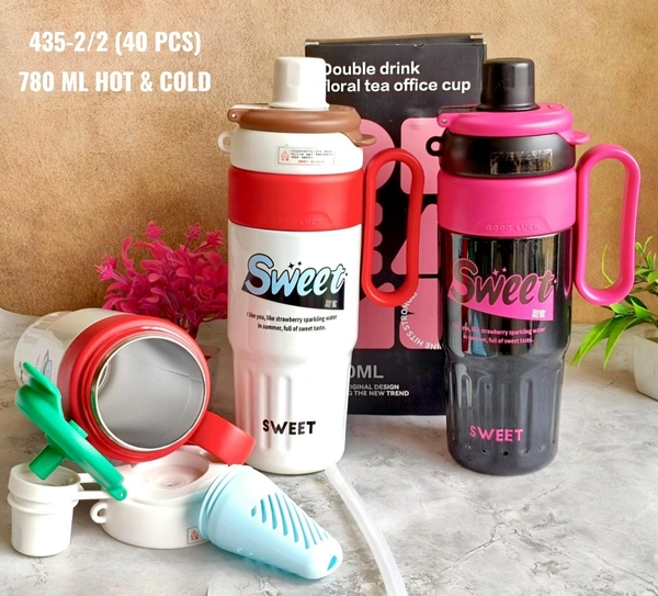 Sweet tumblers Premium quality With infuser 780 ml