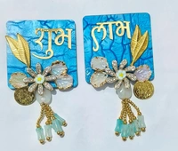 New premium quality shubh labh Buy any pair  All real pic shared  In bulk no color choice