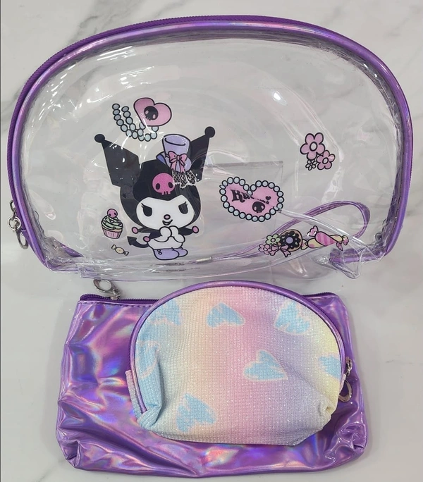 Kuromi or unicorn pouch set of 3 Premium quality