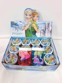 New slime added in frozen and space theme Buy box of 12 pcs
