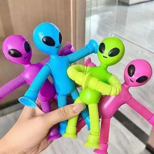 New alien, animals, robot and giraffe theme pull toys