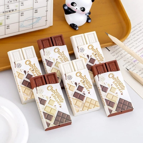New design in chocolate Eraser Buy box of 18 pcs