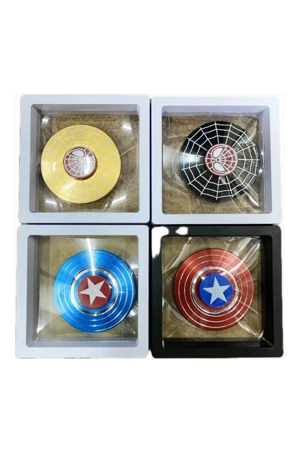 Avengers theme metal Spinner in box packing