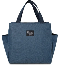 Stylish Lunch Bag for Women/Mens Insulated Lunch/Tiffin/Storage Bag for Office Waterproof Lunch Bag (Multicolor). Color random only