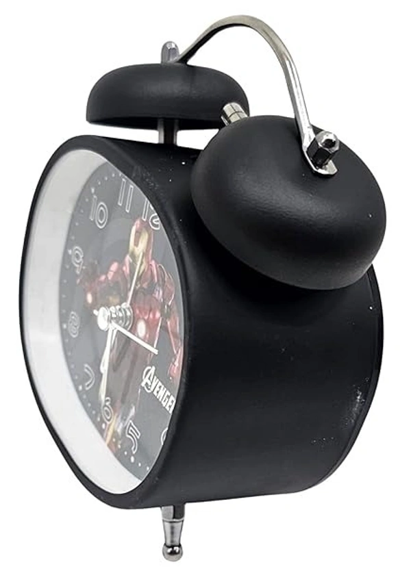 Avengers theme premium quality metal alarm clock.