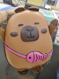 Cute capybara theme hardcase bagpacks Premium quality 12 inches plus