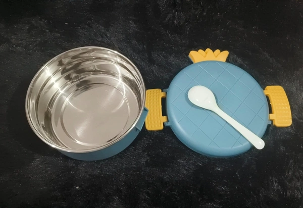 Stainless Steel Lunch Box for Work School Portable Food Bento Box for Student Office Worker Fresh-keeping Thermal Food Container  1000ml Capacity * Spoon Included*