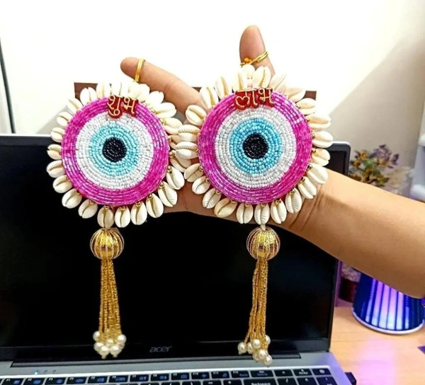 New kodi shubh labh hanging pair  Color random pink or yellow
