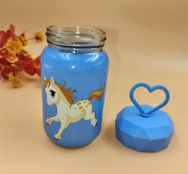 New unicorn glass bottle 200 ml