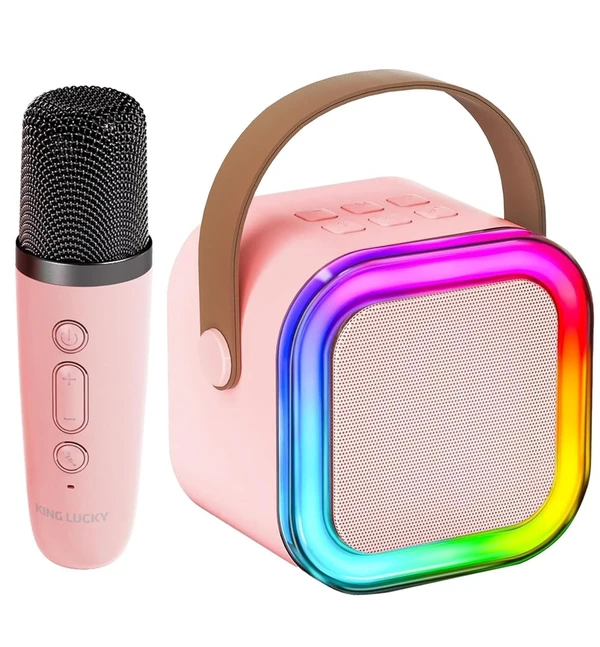 KARAOKE WITH WIRELESS MIC & SPEAKER Perfect for gifting