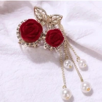 Rose clip Metal hair claw clip Premium quality