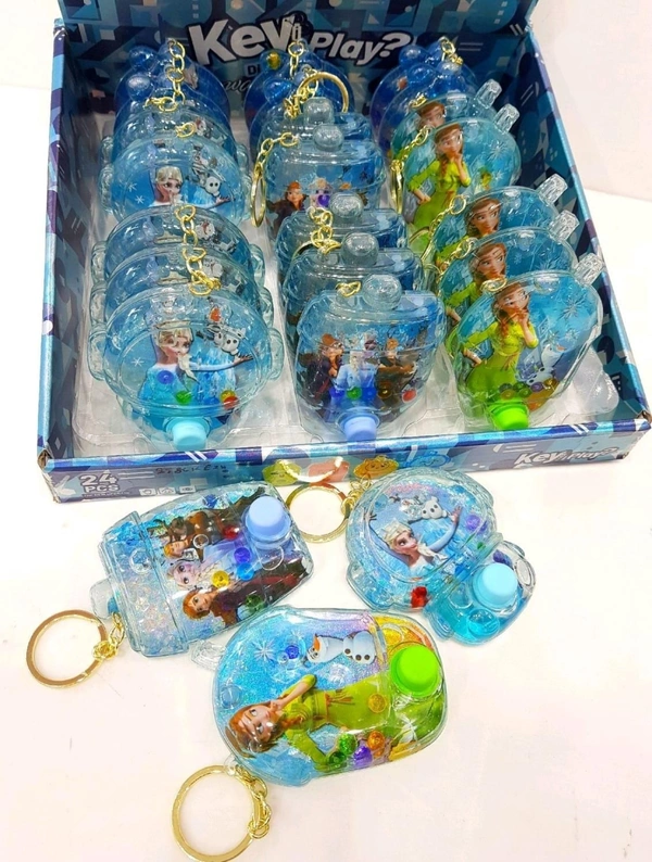 New water game keychain in frozen theme
