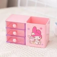  kawaii pen stand with drawers Box 