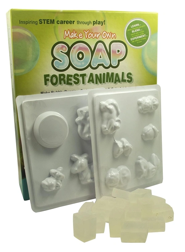 Make your own soap forest animals