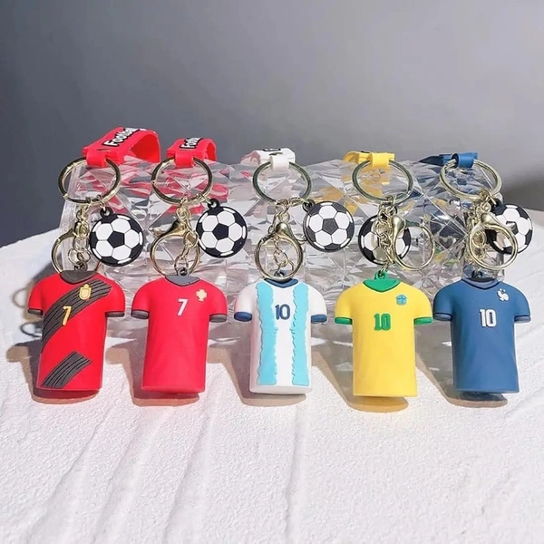 New designs added in premium quality keychains Starbucks and football