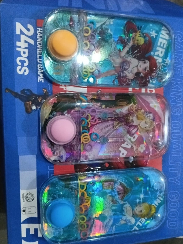 Single button watergame in superhero