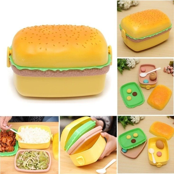 Hot dog plastic lunch box