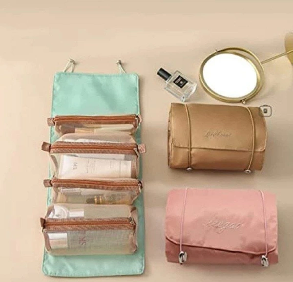 New 4 in 1 cosmetic roll on bag
