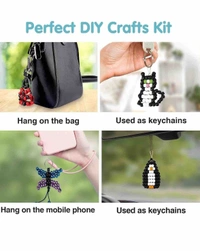 Perfect diy craft keychain kit 