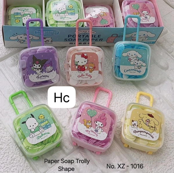 New mini trolley paper soap