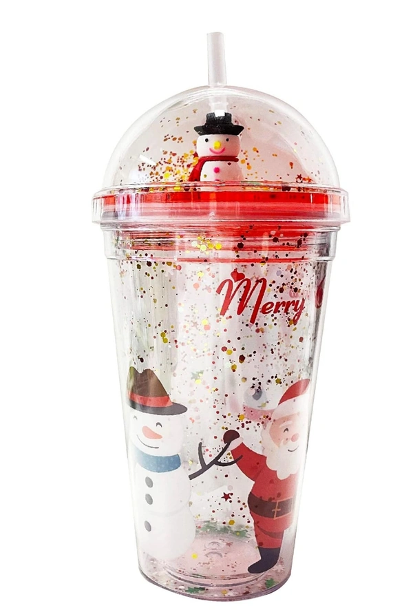 Christmas theme sipper