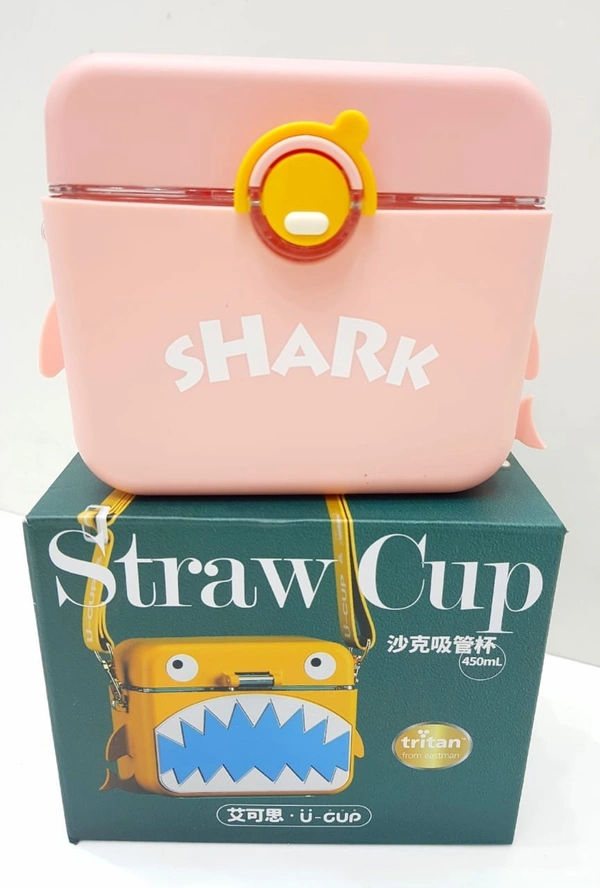 New trending sipper bottles in shark n duck theme Plastic Material Premium quality