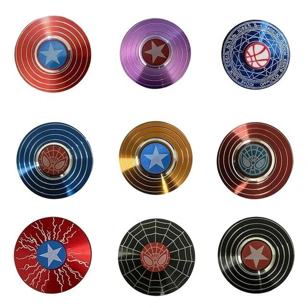 Avengers theme metal Spinner in box packing