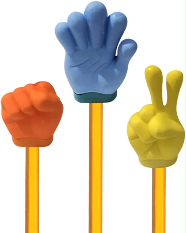 Pencil with topper set of 3