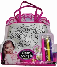 New arrival Diy coloring purse Premium quality Can be washed and recolored