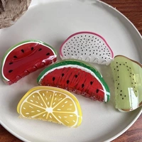 Fruit theme plastic clutchers Premium quality. Design random only