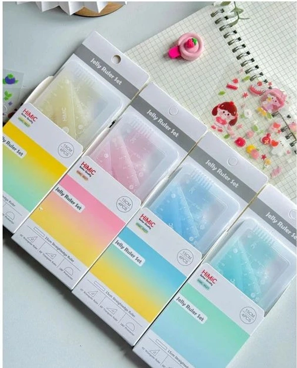 Jelly ruler set Color random only