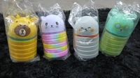 New designs added Silicon expandable pencil pouch
