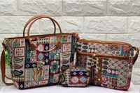 Rajasthani print bag combo of 3 pcs