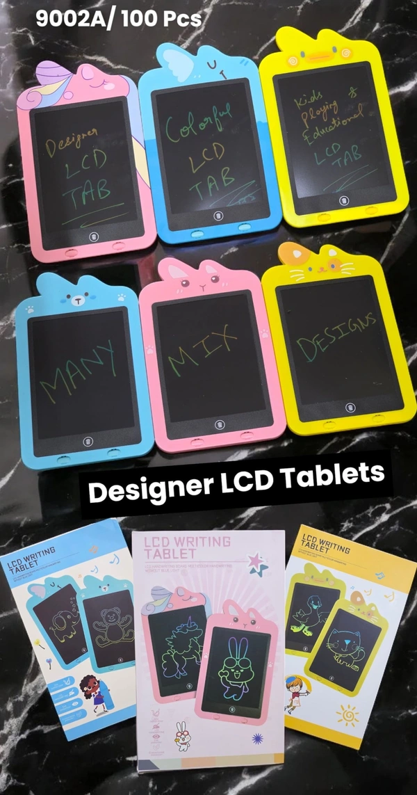 Designer lcd tablets with colored display 10 inch