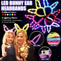 Led bunny ear headbands Restocked pack of  10 pieces
