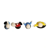  Set of 4 Kung fu Monks| Monk Statue| Home décor| Gift Articles | Gift Item